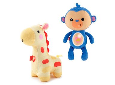 PELUCHE FISHER PRICE ANIMALITOS LUMINOSOS / MODELO ALEATORIO - 1