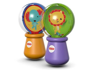 JUGUETE FISHER PRICE MARACAS DE ANIMALITOS - 2