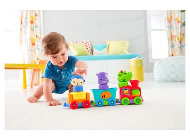 JUGUETE MULTIFUNCION FISHER PRICE SET TREN ANIMALES - 4