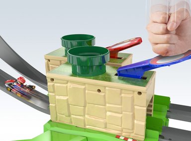 SET HOT WHEELS MARIO KART PISTA DE CIRCUITO - 3