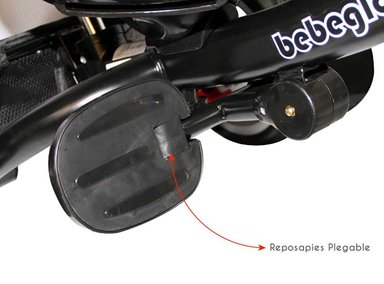 TRICICLO BEBEGLO BLUETOOTH REVERSIBLE ONE CLICK - 10