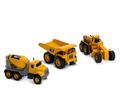 SET CAT VEHICULO METAL 3 PACK 4 - 1