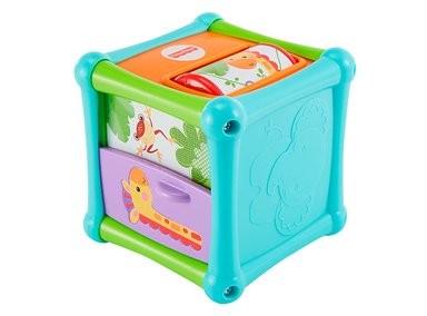 JUEGUETE FISHER PRICE CUBO ANIMALITOS DIVERTIDOS - 1