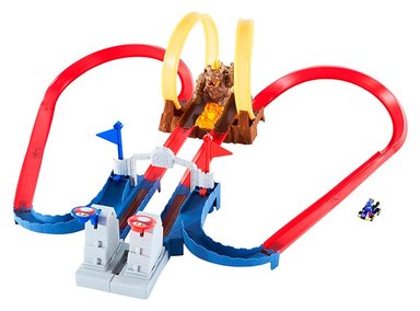 PISTA MARIO KART HOT WHEELS CASTILLO DE BOWSER - 2