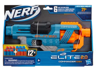 LANZADOR NERF ELITE 2.0 COMMANDER DISRUPTOR - 2