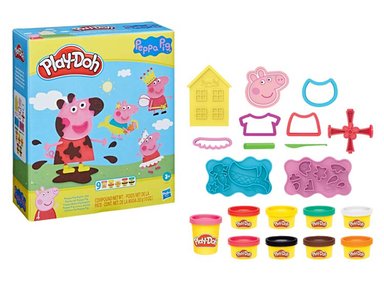 SET PLAY-DOH PEPPA PIG CREA Y DISEÑA - 1