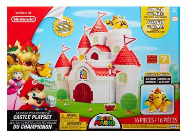 PLAYSET NINTENDO MUSHEOOM KINGDOM CASTILLO - 4