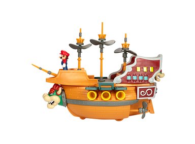 SET JAKKS PACIFIC AERONAVE DE LUJO DE BOWSER SUPER MARIO - 2