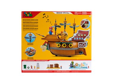 SET JAKKS PACIFIC AERONAVE DE LUJO DE BOWSER SUPER MARIO - 4