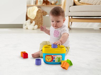JUGUETE DE DESARROLLO FISHER PRICE PRIMEROS BLOQUES DEL BEBÉ - 3