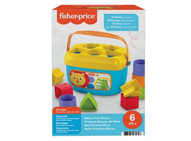 JUGUETE DE DESARROLLO FISHER PRICE PRIMEROS BLOQUES DEL BEBÉ - 4