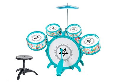 SET BATERIA ULTRA TOYS JAZZ MUSIC DRU - 1