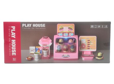 SET DE JUEGO ULTRA TOYS HELADERIA CON CAJA REGISTRADORA - 3