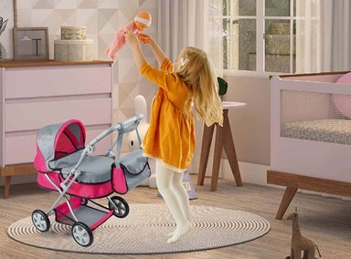 COCHE PARA MUÑECAS KIDSCOOL MINI MOM - 4