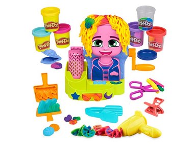 SET DE JUEGO PLAY DOH PELUQUERIA CON ESTILO - 1