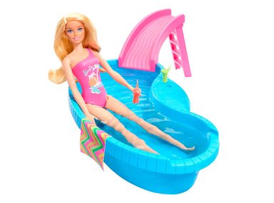 SET DE JUEGO BARBIE ALBERCA GLAM - 2