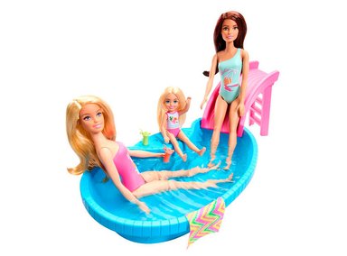 SET DE JUEGO BARBIE ALBERCA GLAM - 4