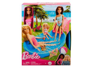 SET DE JUEGO BARBIE ALBERCA GLAM - 6