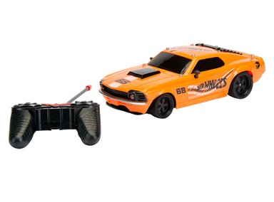 VEHÍCULO RADIO CONTROLADO HOT WHEELS SPEED KING AZUL 1:12 - 3