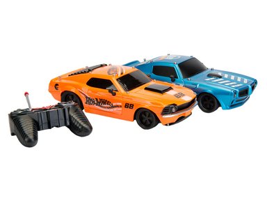 VEHÍCULO RADIO CONTROLADO HOT WHEELS SPEED KING AZUL 1:12 - 1