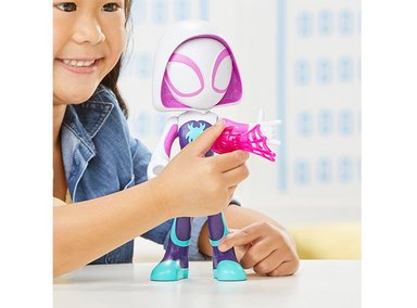 FIGURA DE ACCIÓN SPIDEY & HIS AMAZING FRIENDS GIGANTE GHOST SPIDER - 6