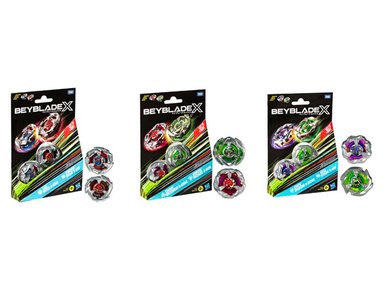 TROMPO BEYBLADE X PACK DOBLE - MODELO ALEATORIO - 1
