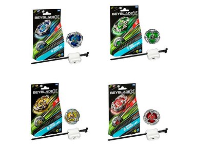 TROMPO BEYBLADE X KIT INICIAL - MODELO ALEATORIO - 1