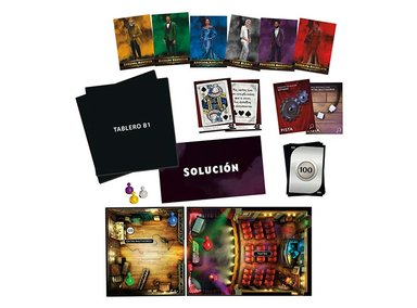 JUEGO DE MESA HASBRO GAMING CLUE ESCAPE EL CLUB DEL ILUSIONISTA - 5