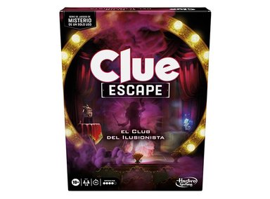 JUEGO DE MESA HASBRO GAMING CLUE ESCAPE EL CLUB DEL ILUSIONISTA - 8