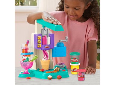 MASAS Y PLASTILINAS PLAY DOH HELADERÍA MULTICOLOR - 11