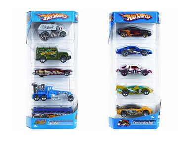 PACK HOT WHEELS 5 AUTOS SURTIDO - 1