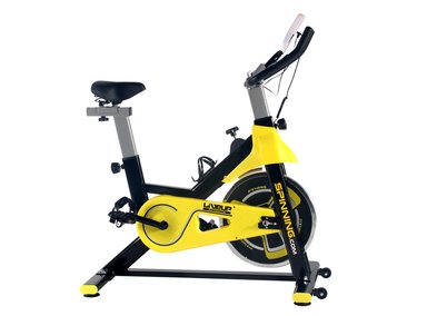 BICICLETA SPINNING LIVE SPORTS INTENSITY YELLOW - 2