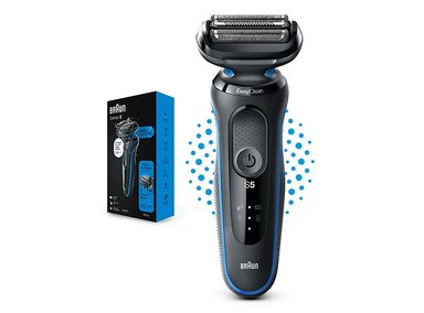 AFEITADORA INALÁMBRICA BRAUN 51-B1000S AZUL  - 2