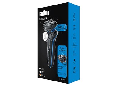 AFEITADORA INALÁMBRICA BRAUN 51-B1000S AZUL  - 11