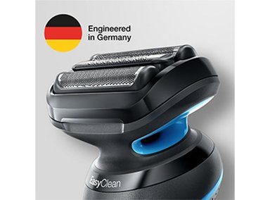 AFEITADORA INALÁMBRICA BRAUN 51-B1000S AZUL  - 4