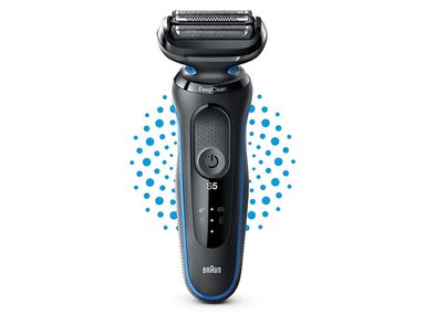 AFEITADORA INALÁMBRICA BRAUN 51-B1000S AZUL  - 1