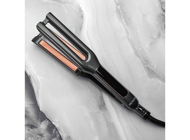 ALISADOR DE PELO REVLON I289RVST2204LA2 DOBLE PLACA COBRE - 9