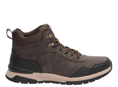 BOTINES HOMBRE JARMAN CUERO CHOCOLATE SPORT - 1