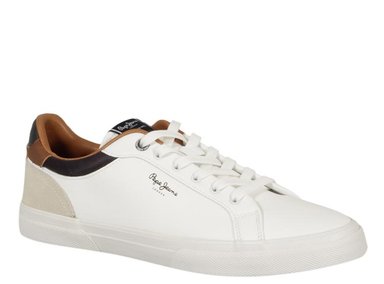 ZAPATILLAS HOMBRE PEPE JEANS BLANCO KENTON COURT - 1