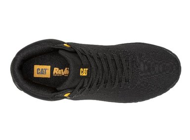 ZAPATILLAS HOMBRE CAT URBANAS NEGRO HEX MID CANVAS - 4