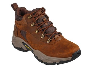 BOTINES HOMBRE SKECHERS CUERO CAFE TERRAFORM RENFROW - 2