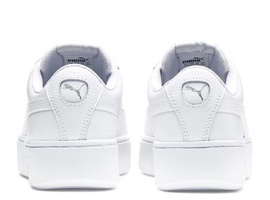 ZAPATILLAS MUJER PUMA URBANAS BLANCO VIKKY STACKED CUERO - 4