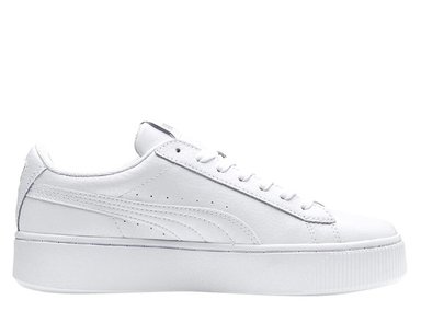 ZAPATILLAS MUJER PUMA URBANAS BLANCO VIKKY STACKED CUERO - 1