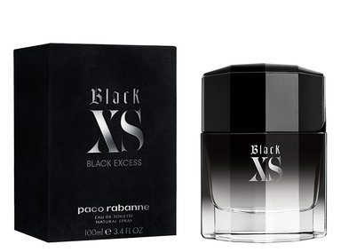 PERFUME RABANNE BLACK XS HOMBRE EDT 100 ML - 1