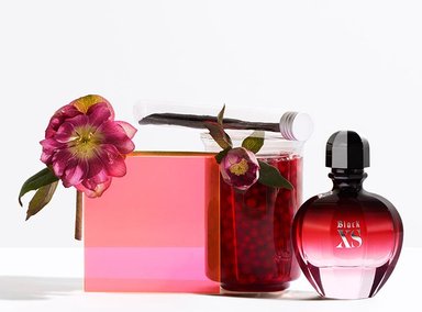 PERFUME RABANNE BLACK XS FOR HER MUJER EDP 80 ML - 4