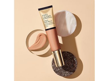 BASE DE MAQUILLAJE ESTÉE LAUDER LIQUIDA FUTURIST HYDRA RESCUE TONO 3C2 PEBBLE SPF 45 33 ML - 4