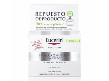 CREMA EUCERIN GEL ANTIEDAD REPUESTO HYALURON FILLER DÍA 50 ML - 1