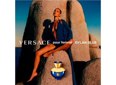 PERFUME VERSACE DYLAN BLUE POUR FEMME MUJER EDP 100 ML - 5