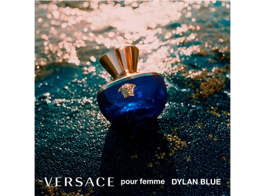 PERFUME VERSACE DYLAN BLUE POUR FEMME MUJER EDP 100 ML - 6