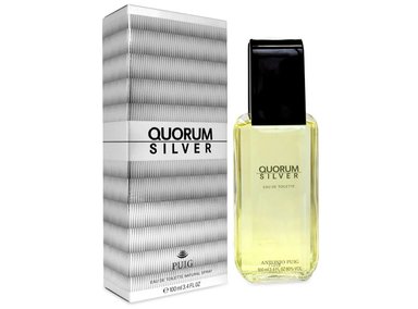 PERFUME ANTONIO PUIG QUORUM SILVER HOMBRE EDT 100 ML - 1